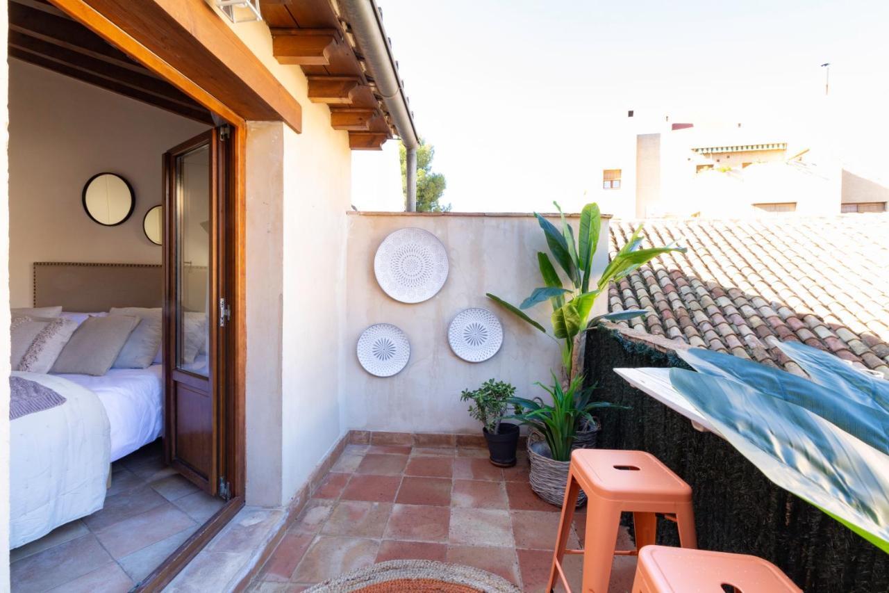 Apartamento junto al Albaicín con terraza Granada Exterior foto